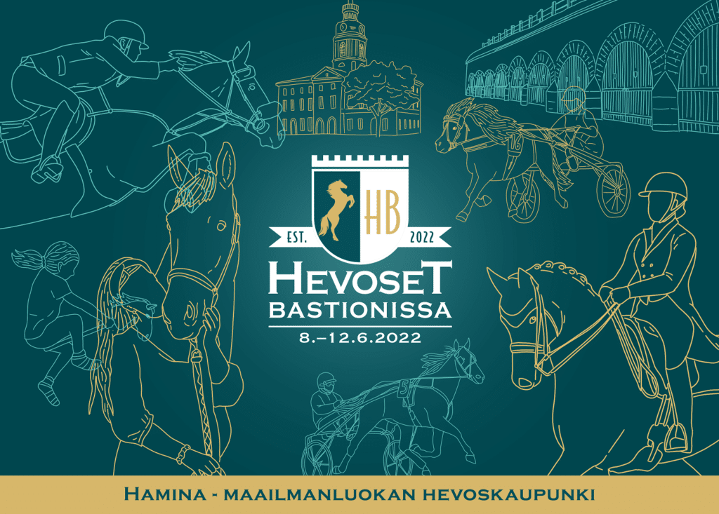Hevoset Bastionissa -mainoskuva.